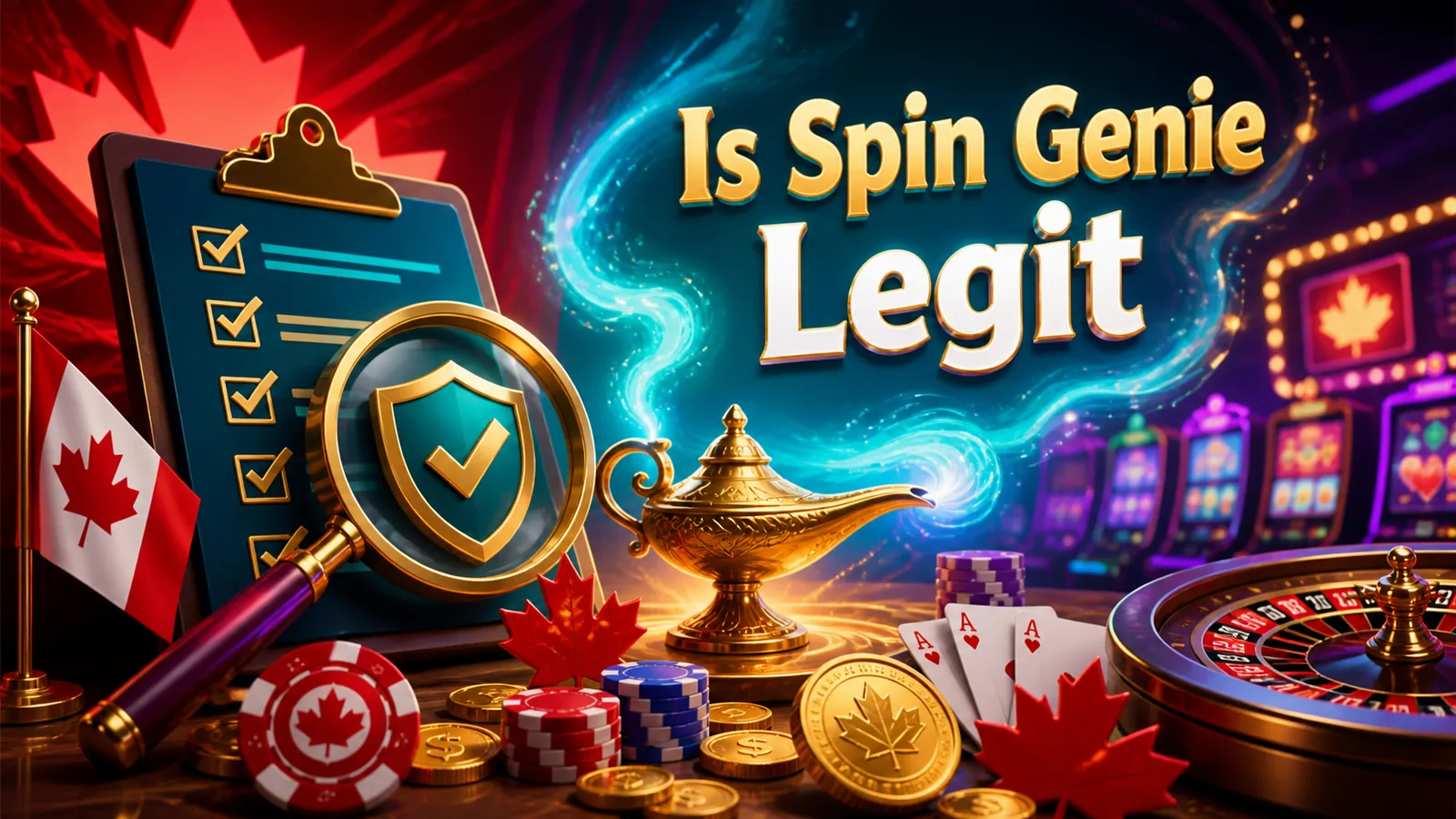 Is Spin Genie Legit? content banner