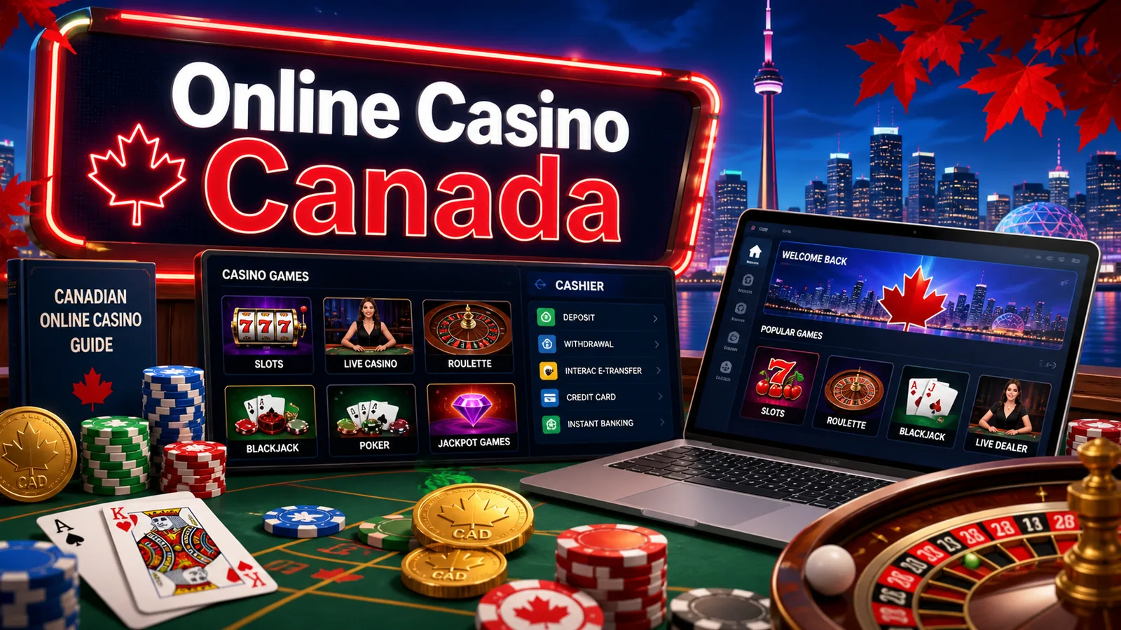 Online Casino Canada Guide content banner