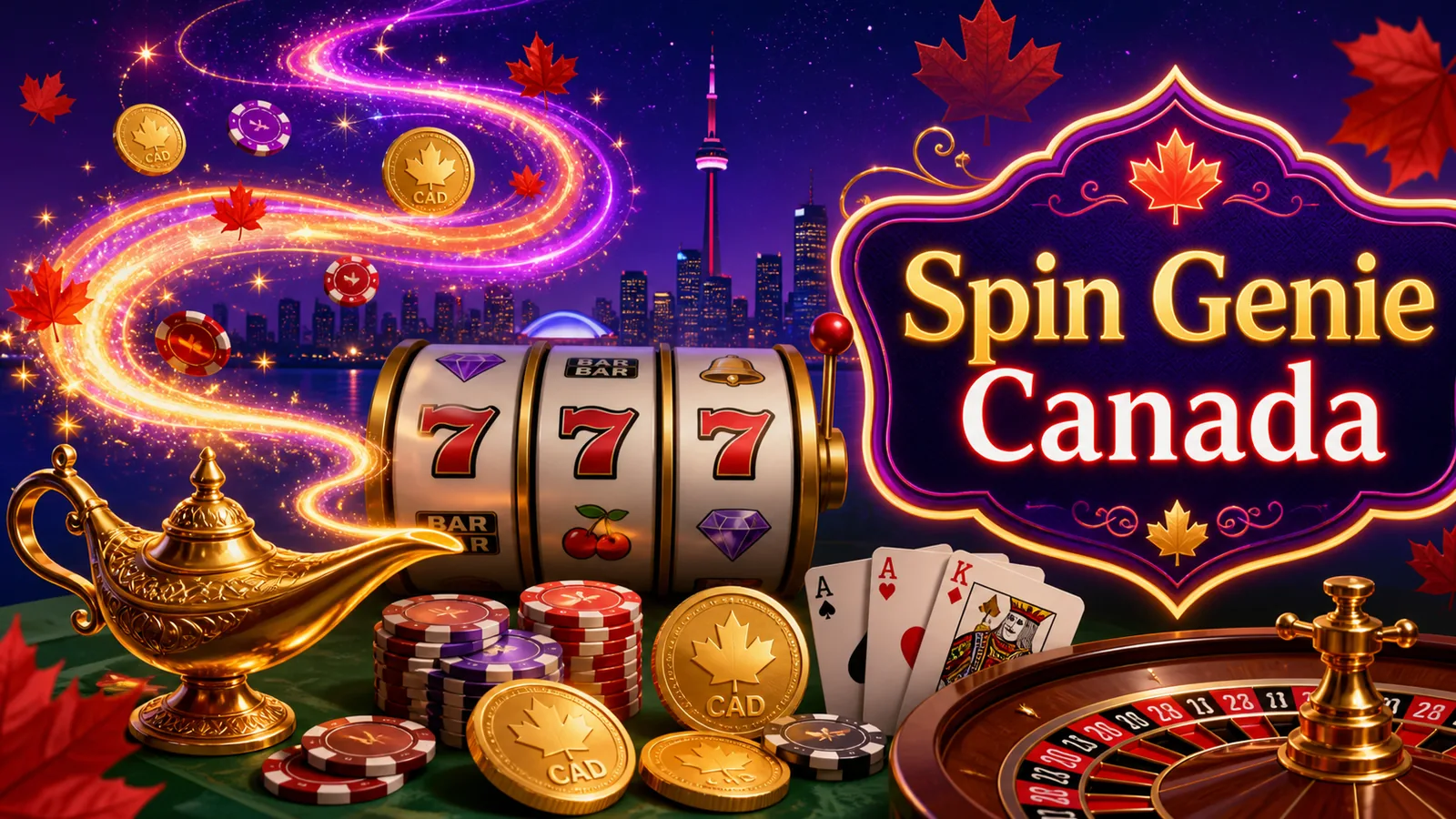Spin Genie Canada Guide content banner