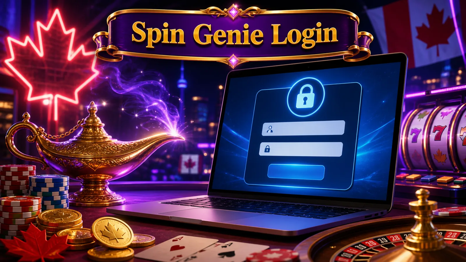 Spin Genie Login Guide content banner